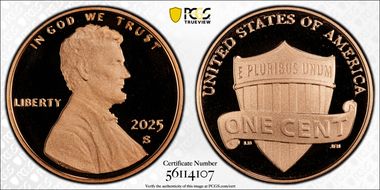 2025-S 1C Shield PR69DCAM