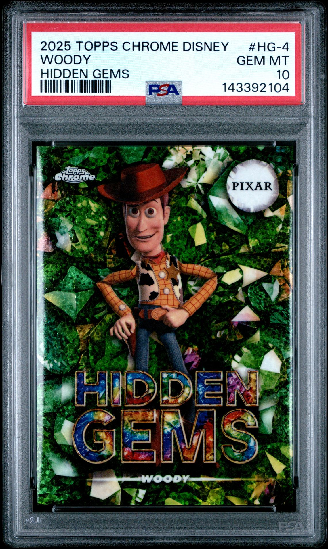 2025 Topps Topps Chrome #HG-4 Woody front
