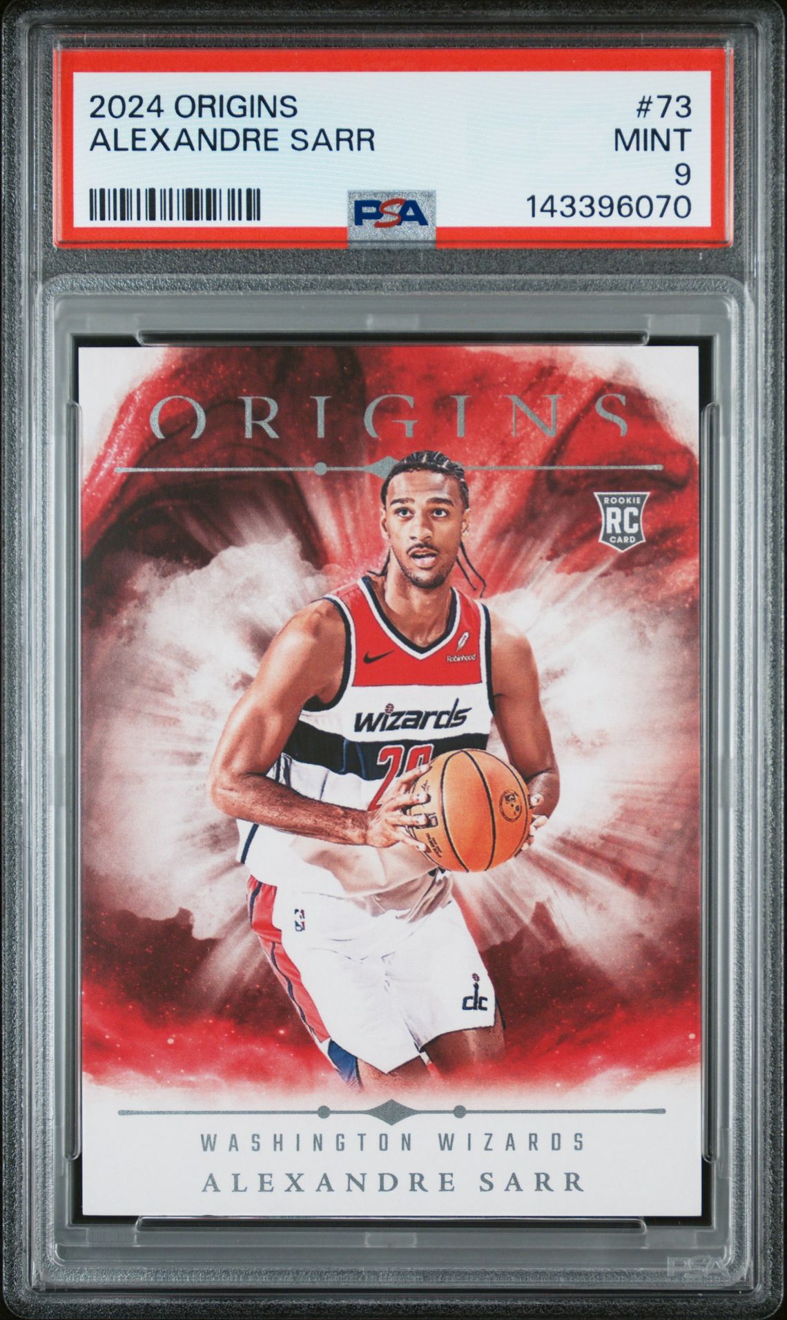 2024 Panini PANINI ORIGINS #73 Alexandre Sarr front