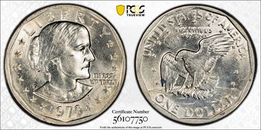 1979-P SBA$1 AU55