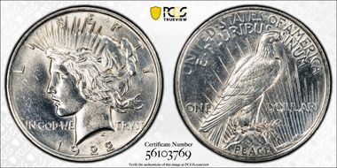 1922 $1 N1
