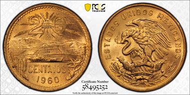 1960-Mo 20C KM-440 MS65RD