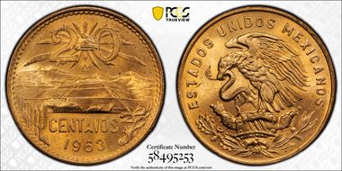 1963-Mo 20C MS66RD