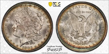 1883-O $1 MS63