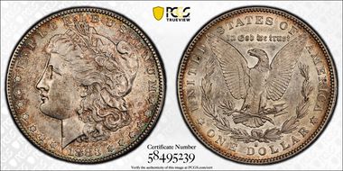 1883-S $1 AU53