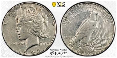 1928-S $1 XF45