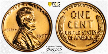 1957 1C PR66RD