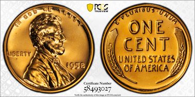 1958 1C PR67RD