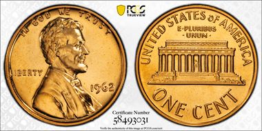 1962 1C PR66RD