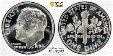 1964 10C PR67