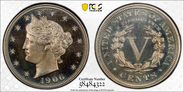 1906 5C PR67+ CAM