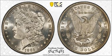 1885 $1 N1