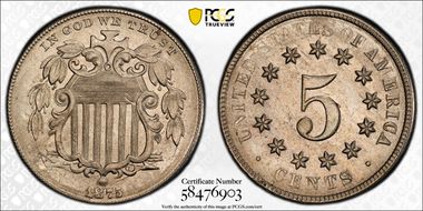 1875 5C MS63