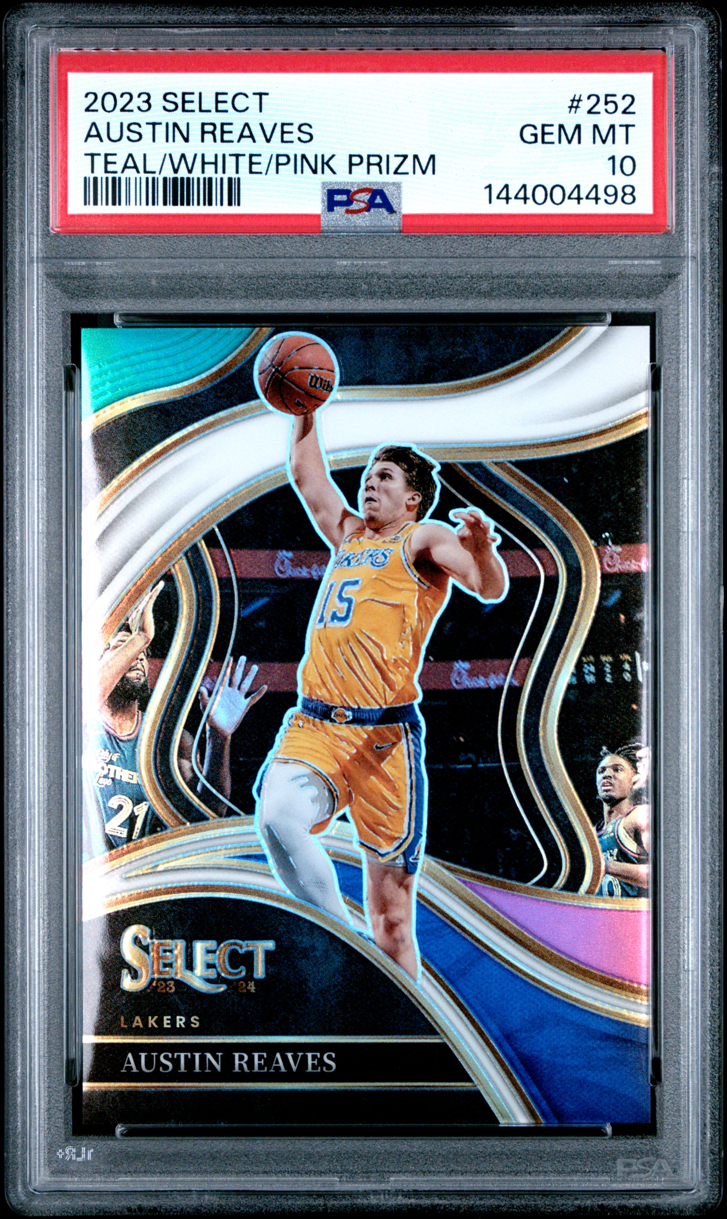 2023 #252 Austin Reaves PSA 10 Panini Select