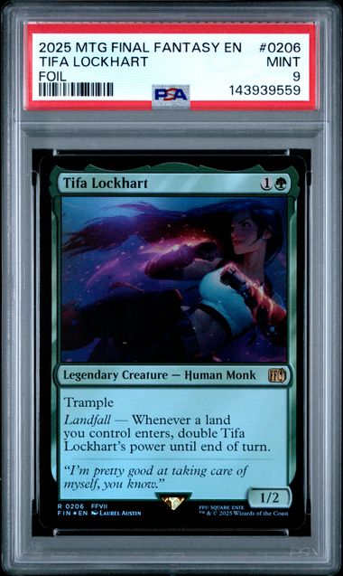 2025 MTG Final Fantasy #0206 Tifa Lockhart front
