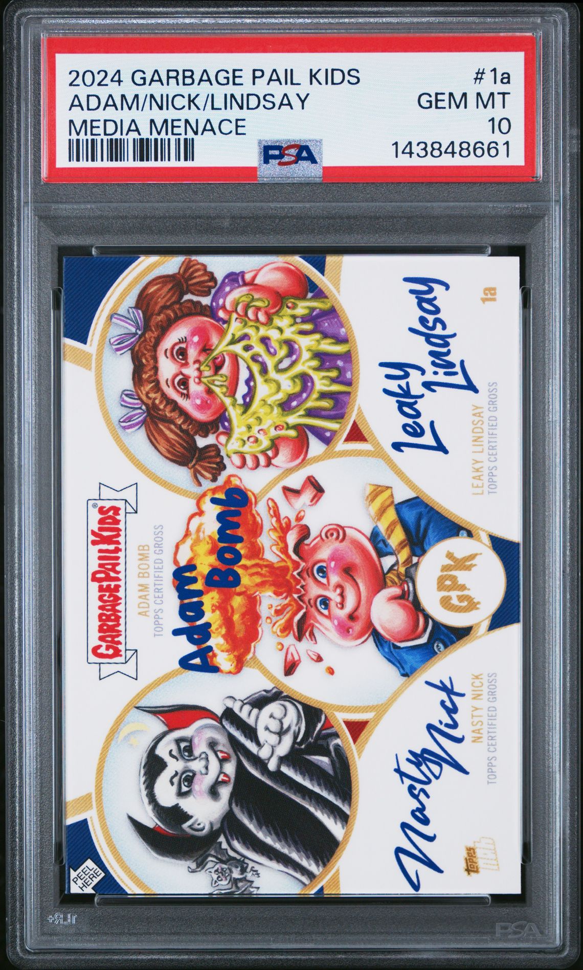 Adam/Nick/Lindsay PSA 10