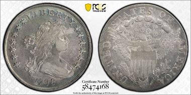 1798 $1 Large Eagle XF45
