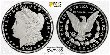 2025-S $1 Morgan Dollar PR70DCAM