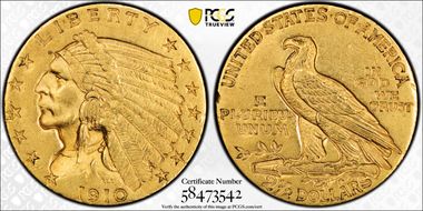 1910 $2.50 N1