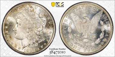 1887-S $1 MS65
