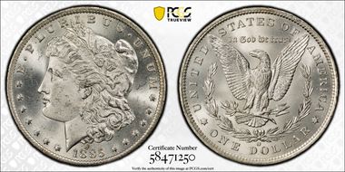 1885-O $1 MS65
