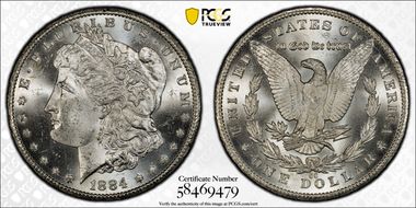 1884-CC $1 MS64