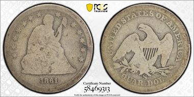 1861-S 25C AG3
