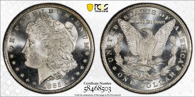 1885-CC $1 MS63
