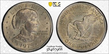 1979-S SBA$1 AU58