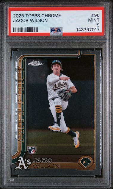 Topps Jacob Wilson front
