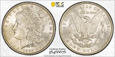 1892 $1 MS65