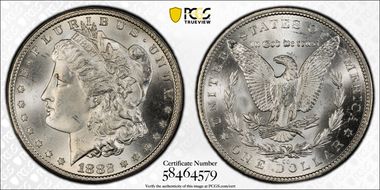 1882-CC $1 MS65+