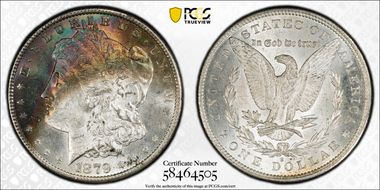 1879-S $1 MS64