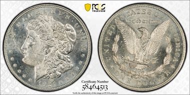 1921 $1 Morgan MS63