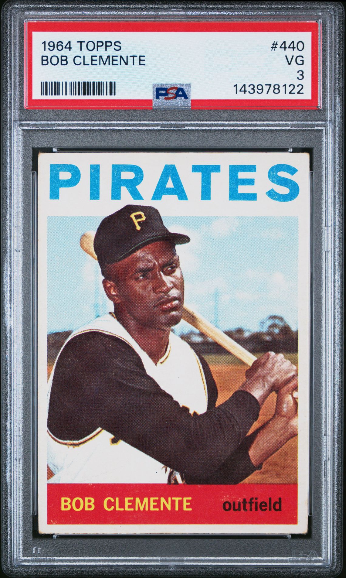 1964 Topps TOPPS #440 Bob Clemente front