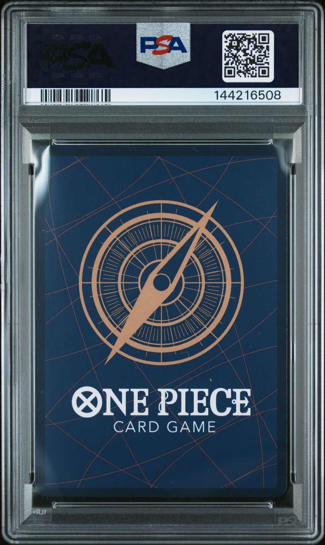 2025 One Piece Op11-A Fist Of Divine Speed Honesty Impact #018 (Alternate Art) Gem Mt 10 back