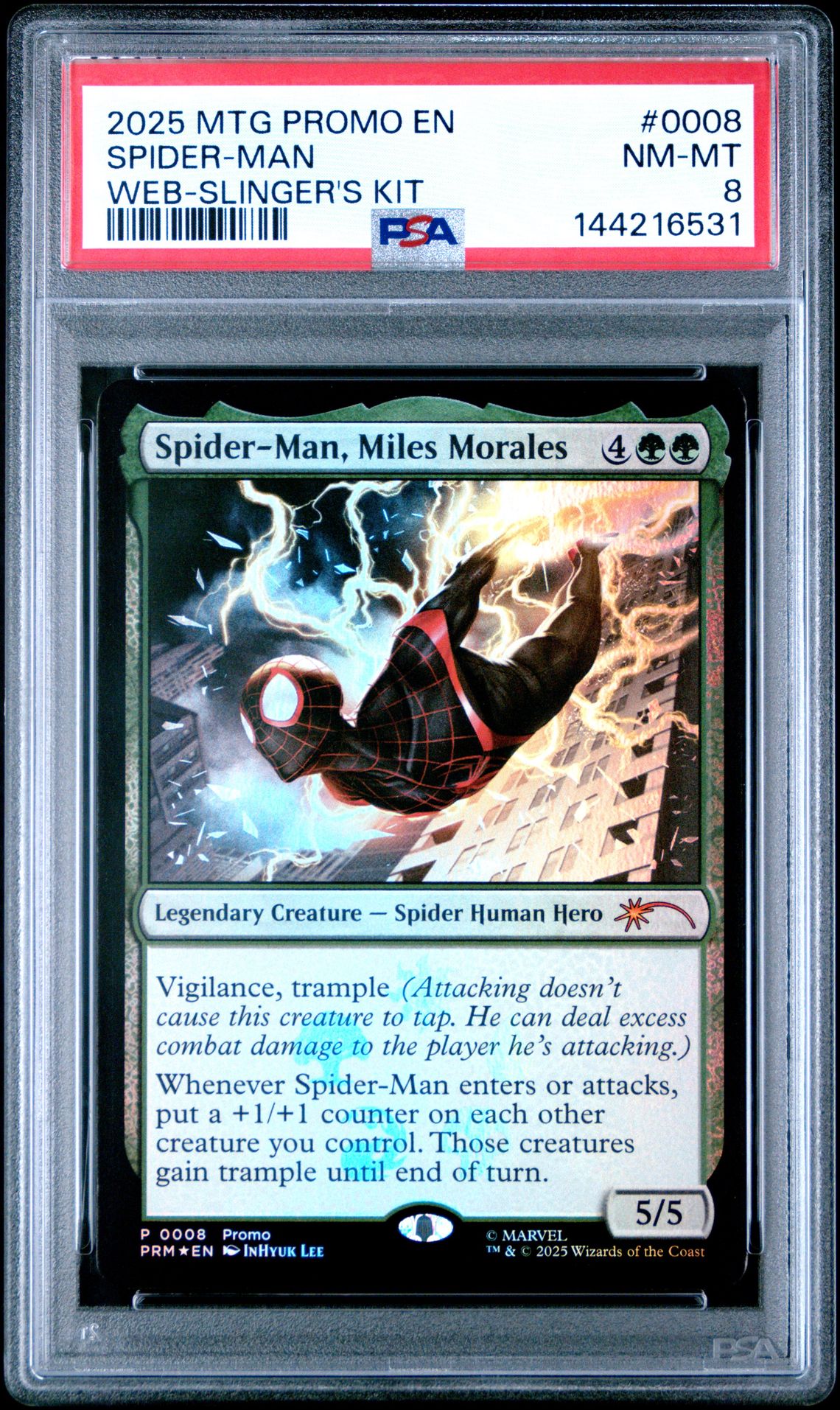 2025 Magic The Gathering Promos Spider-Man #0008 (Web-Slinger's Kit) Nm-Mt 8 front