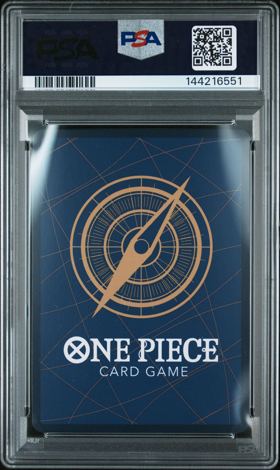 2023 One Piece Op05-Awakening Of The New Era Monkey D. Luffy #012 (1St Anniversary) Gem Mt 10 back