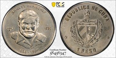 1982 Peso Hemingway MS64