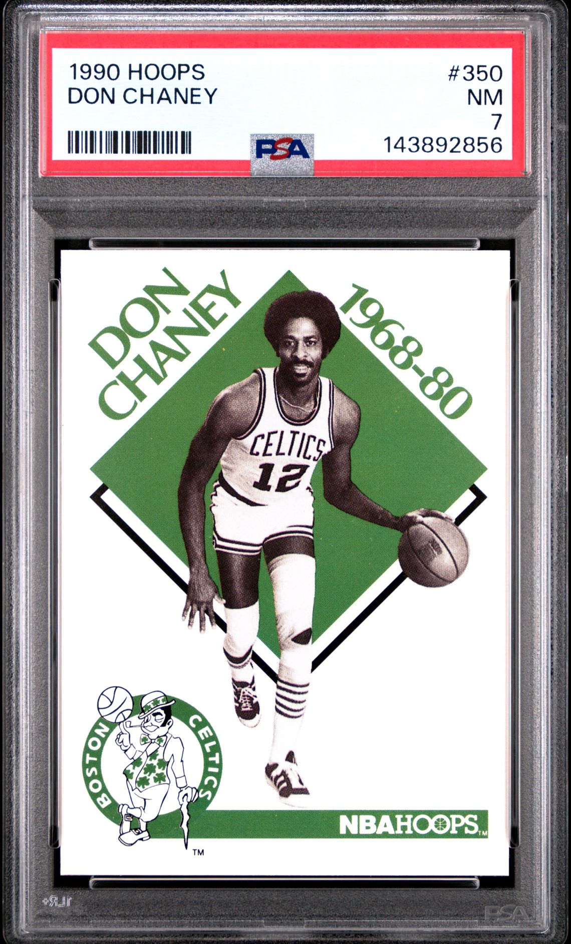 1990 Hoops Don Chaney #350 Nm 7 front