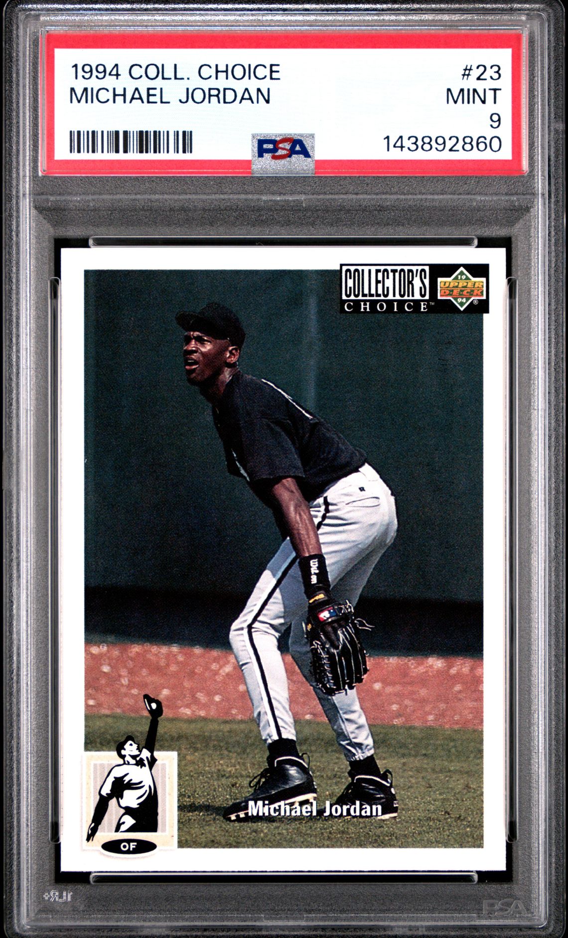1994 Collector's Choice Michael Jordan #23 Mint 9 front