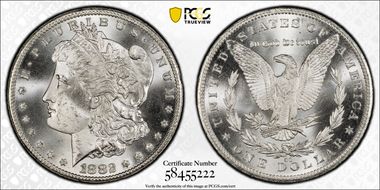 1882-CC $1 MS66