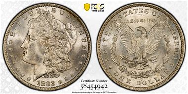 1882-O $1 MS64