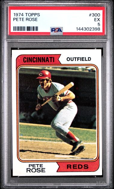 Topps Pete Rose front