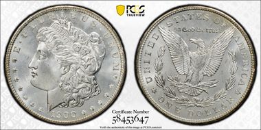 1900 $1 MS66