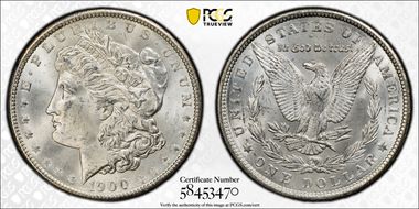 1900 $1 MS65