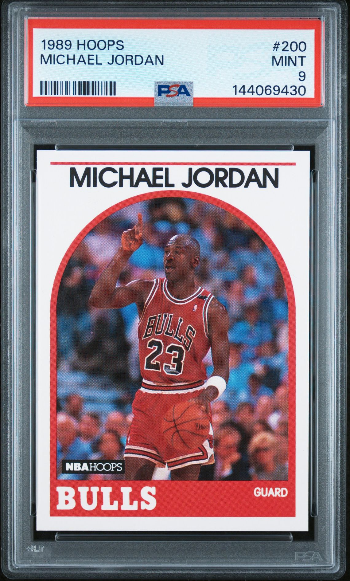 1989 Hoops Michael Jordan #200 Mint 9 front