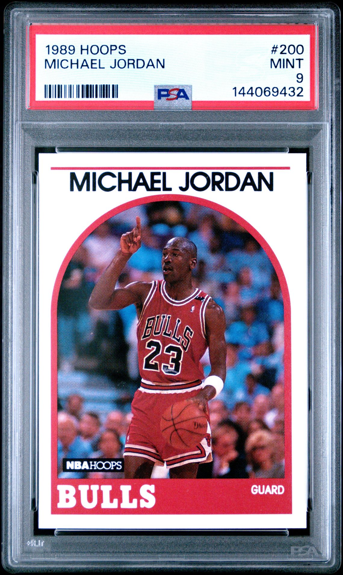 1989 Hoops Michael Jordan #200 Mint 9 front