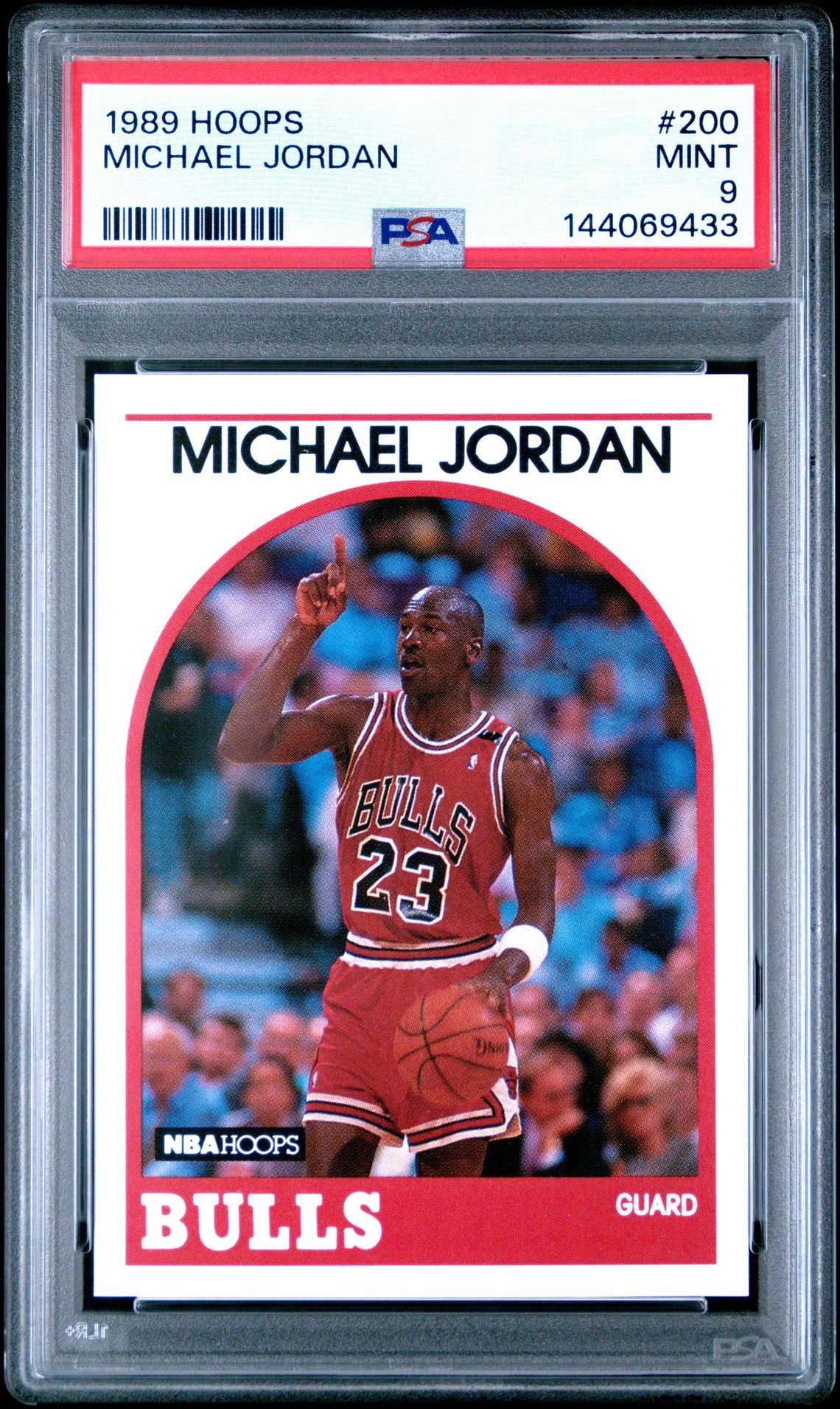 1989 Hoops Michael Jordan #200 Mint 9 front