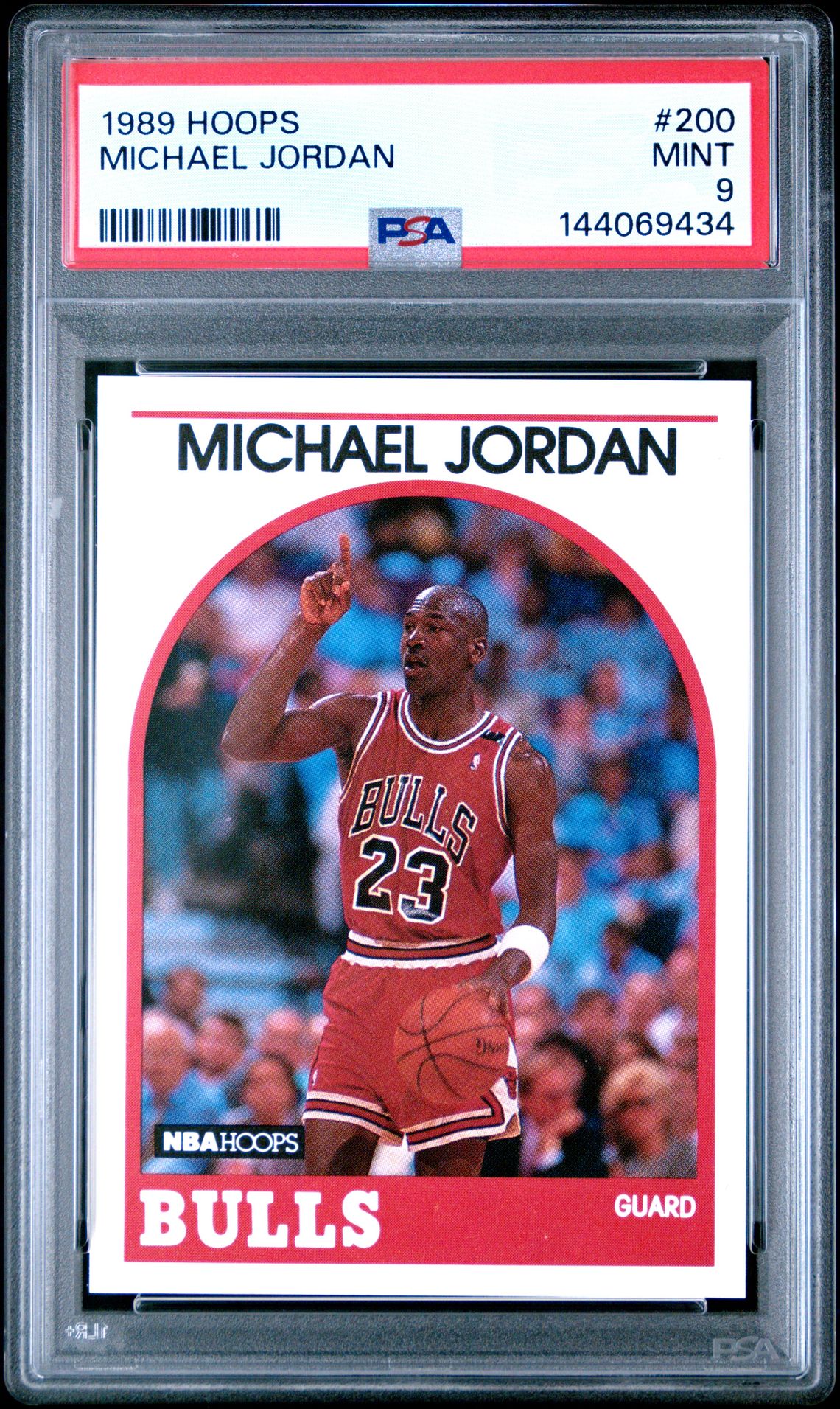 1989 Hoops Michael Jordan #200 Mint 9 front